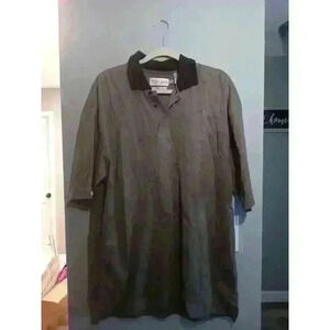 Tehama‎ Clint Blue Striped Golf short-sleeved polo shirt size XL Pristine Cond